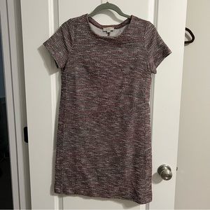 Loft tweed shift dress